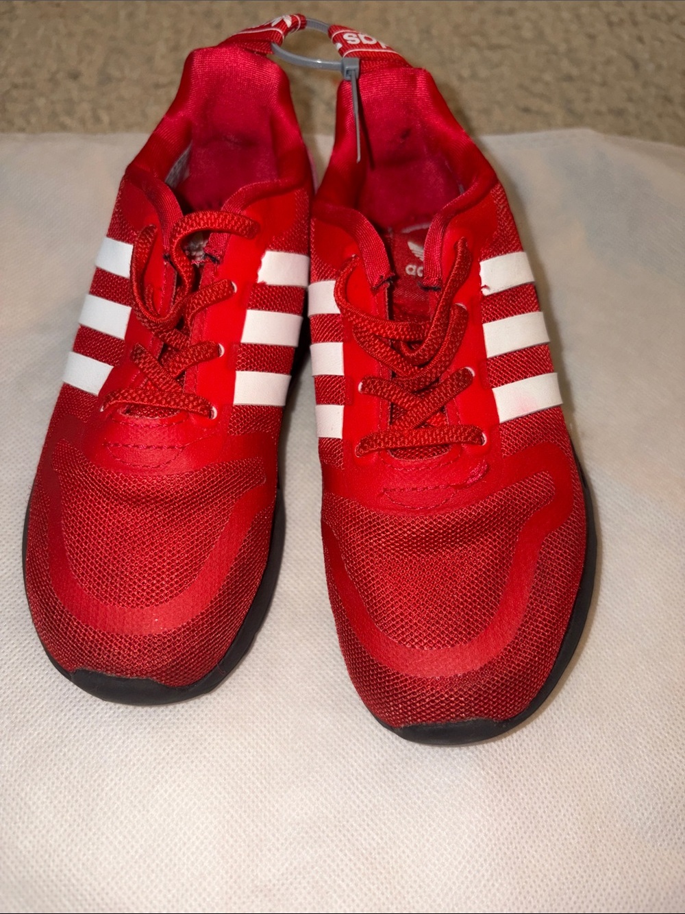 adidas Originals Multix Scarlet Red White Black Toddler Size 8K GW5539